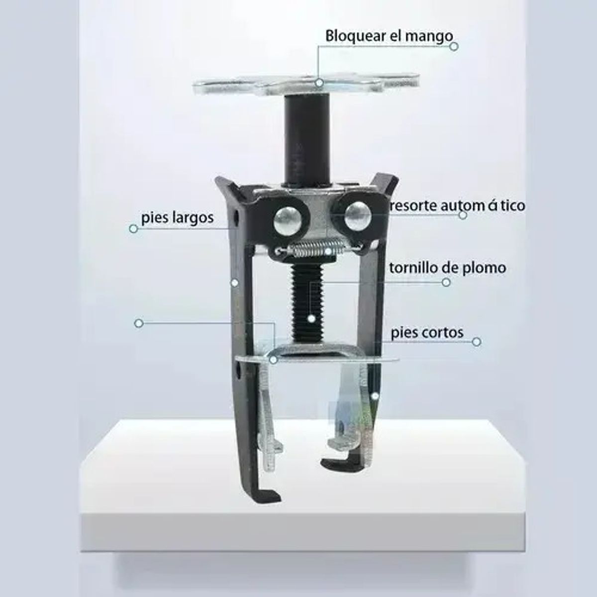 GENERICO - Compresor Extractor Resorte De Valvula Culata Profesional Etv001