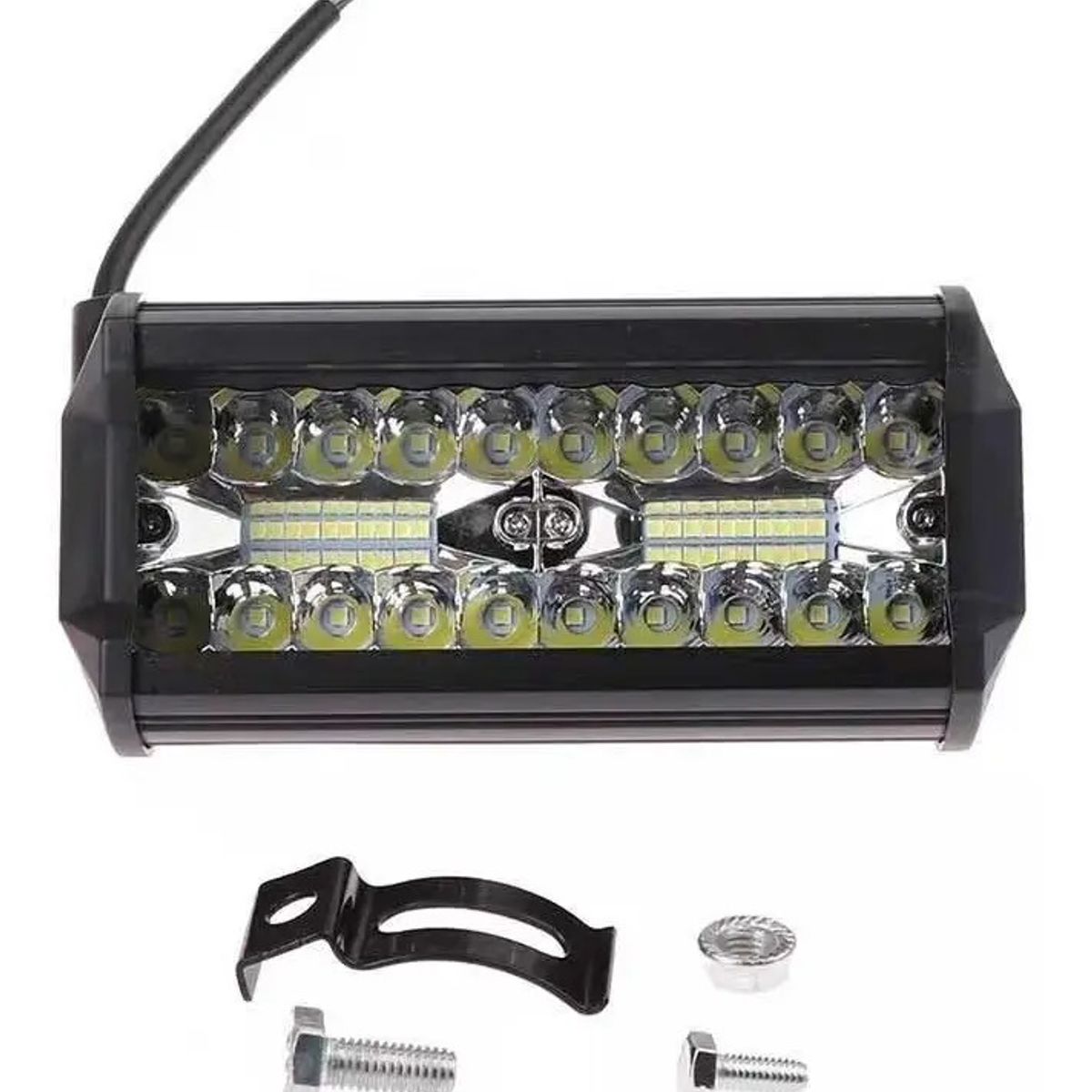 GENERICO - Barra Focos Neblineros Led 120w Expansion Auto Moto Camiones