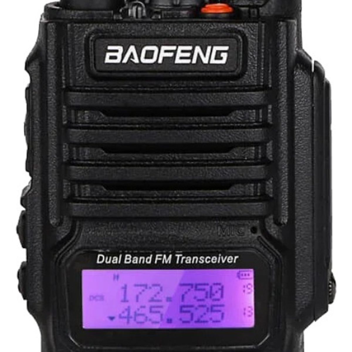 GENERICO - Walkie-talkie Baofeng UV9r UV-9R y frecuencia UhfYVhf - negro
