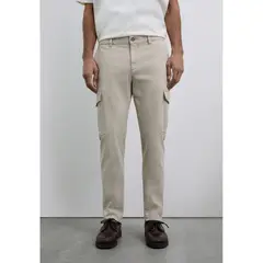 SCALPERS - Pantalón Cargo Cropped Fit