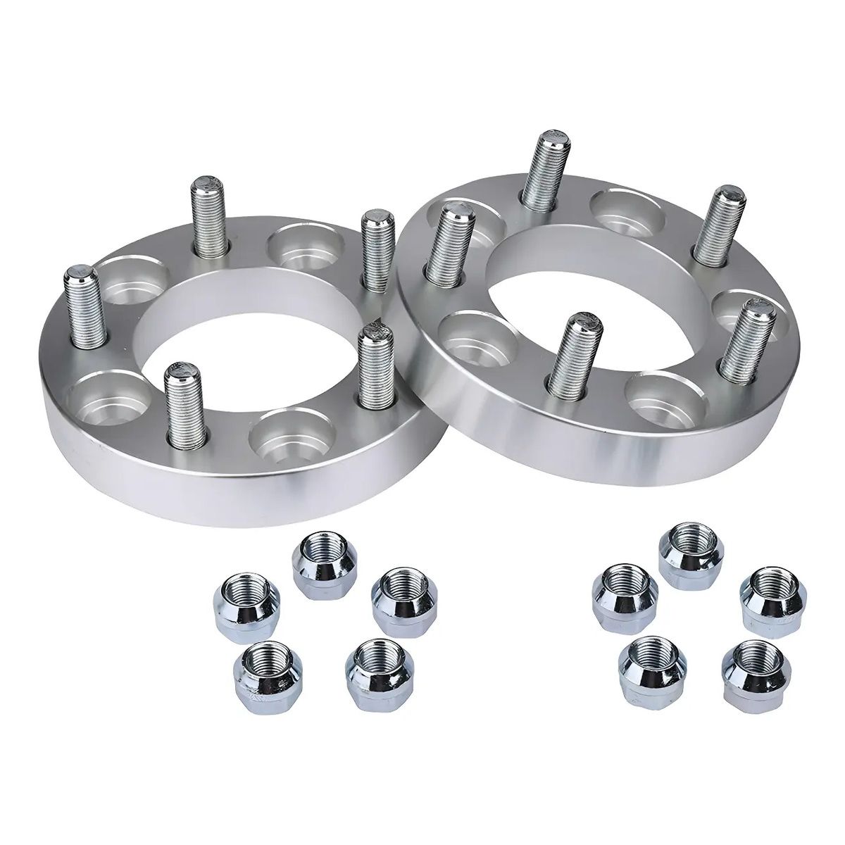 GENERICO - X2 Espaciador Desplazador 5x139.7 30mm 12x1.5 Llantas Rueda 212058