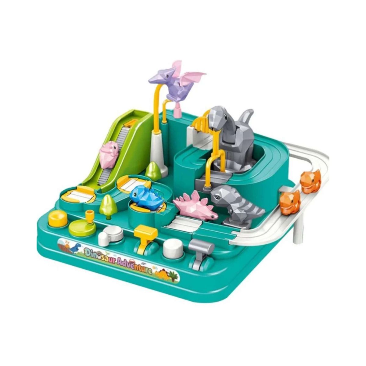 GENERICO - Juego de mesa interactivo Dinosaur Adventure Pista de Carreras