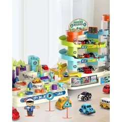 GENERICO - Pista de ciudad interactiva para niños City Big Adventure