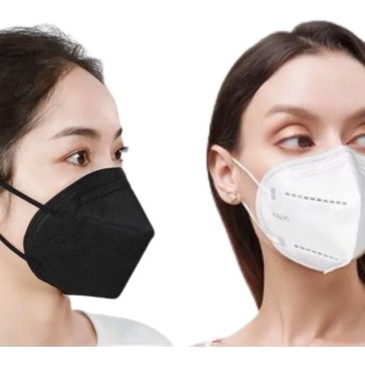 GENERICO - X100 Mascarillas Kn95 5 Pliegues Antiviral Reutilizable