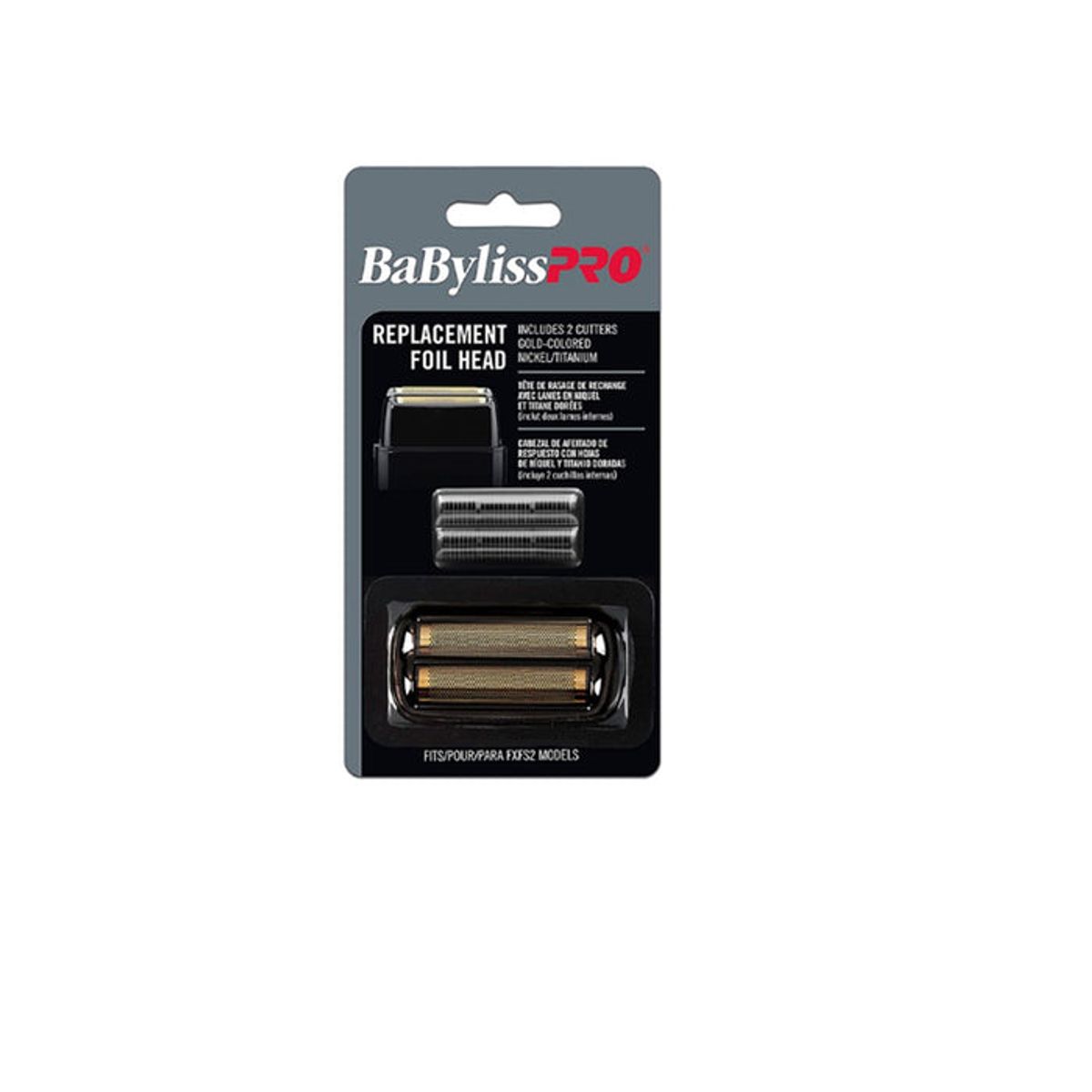 BABYLISS - Repuesto Shaver Babyliss Pro Foil FX02 Negro FXRF2B