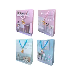 GENERICO - Bolsa De Regalo Bebe 18x8x24cm 12 unid