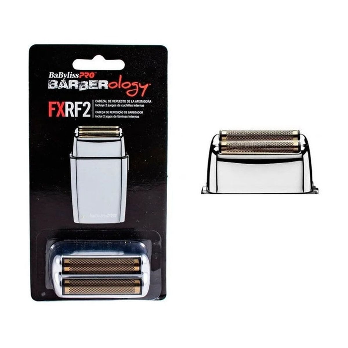 BABYLISS - Repuesto de Cabezal Shaver Afeitadora Babyliss Silver