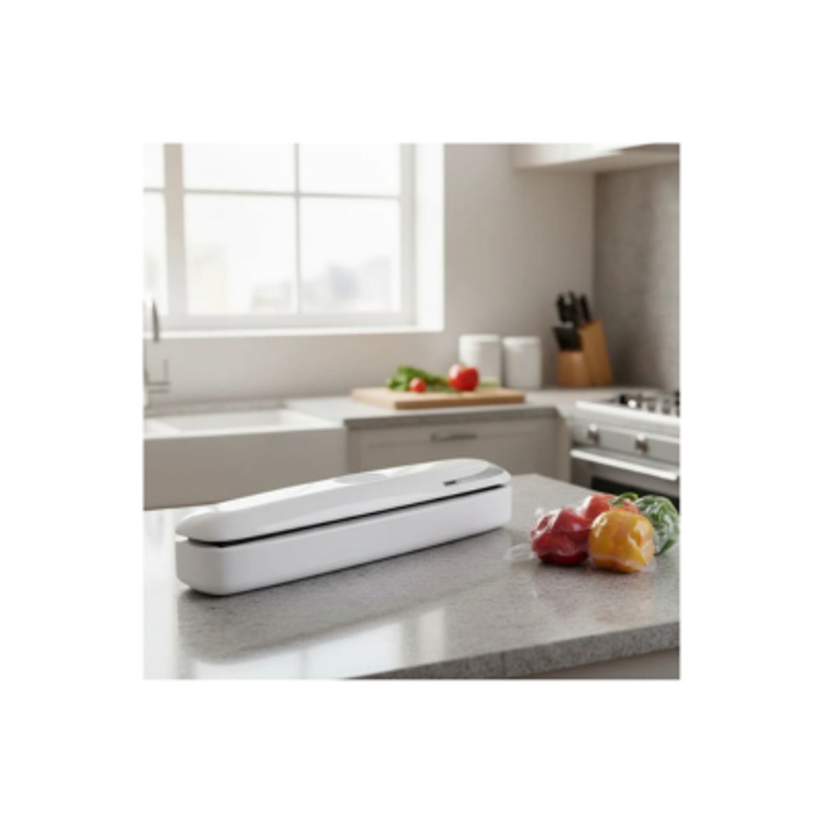 GENERICO - Selladora Al Vacío Automática Para Alimentos 35cm