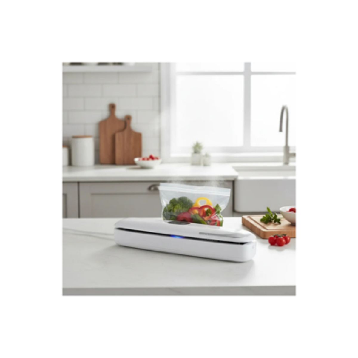 GENERICO - Selladora Al Vacío Automática Para Alimentos 35cm