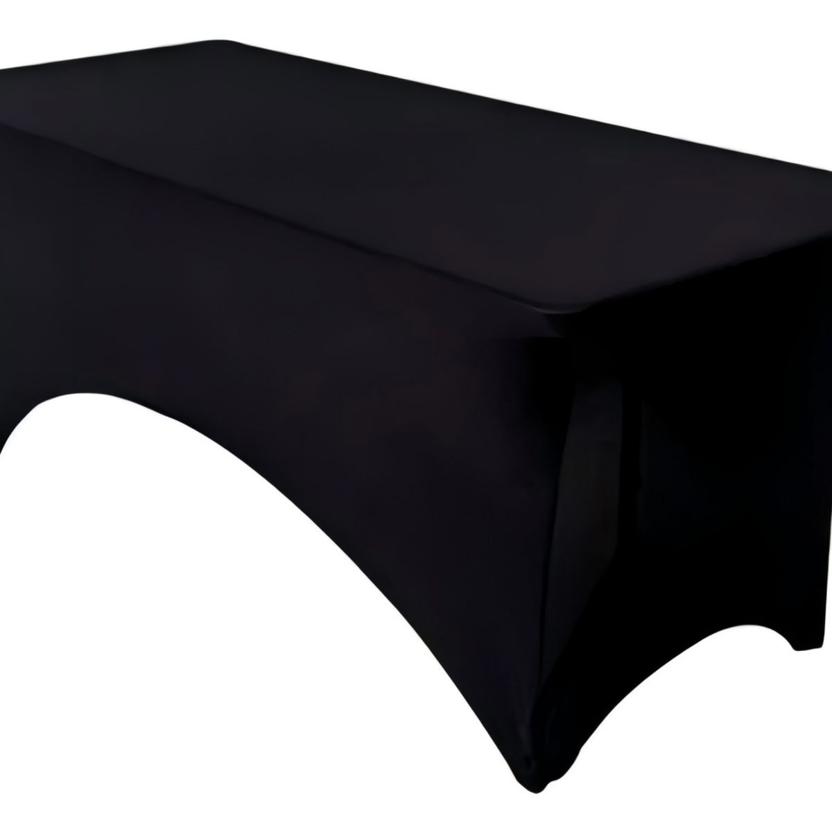 GENERICO - Funda Mesa Rectangular Spandex180x75x75cm negro.