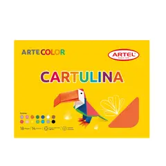 GENERICO - Cartulinas Españolas Carpeta de 10 Pliegos Hojas 10 Colores grandes 25x 36 cm aprox