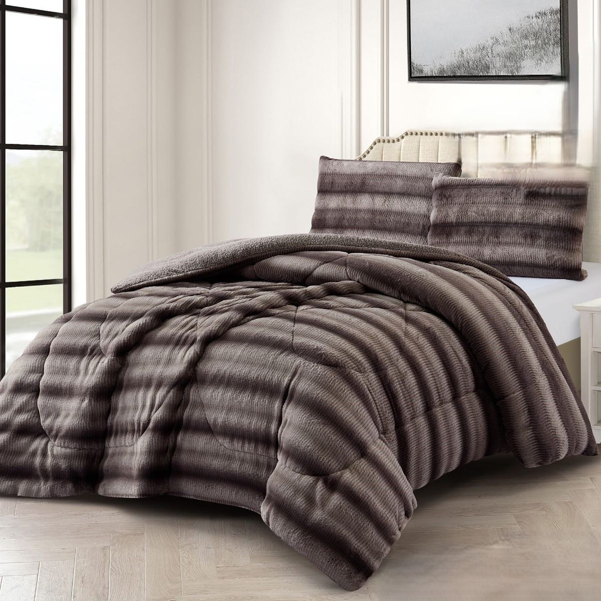 GENERICO - COBERTORES DE INVIERNO CON PIEL DE CONEJO