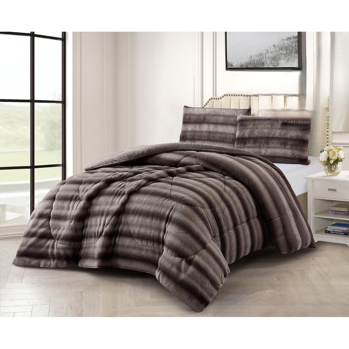 GENERICO - COBERTORES DE INVIERNO CON PIEL DE CONEJO