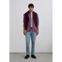 SCALPERS - CAMISA OXFORD BOLSILLO CALAVERA