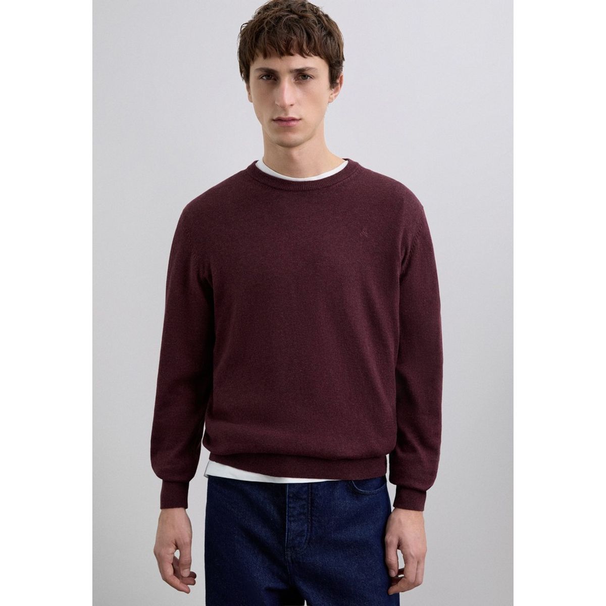 SCALPERS - Jersey Punto Manga Larga Algodón