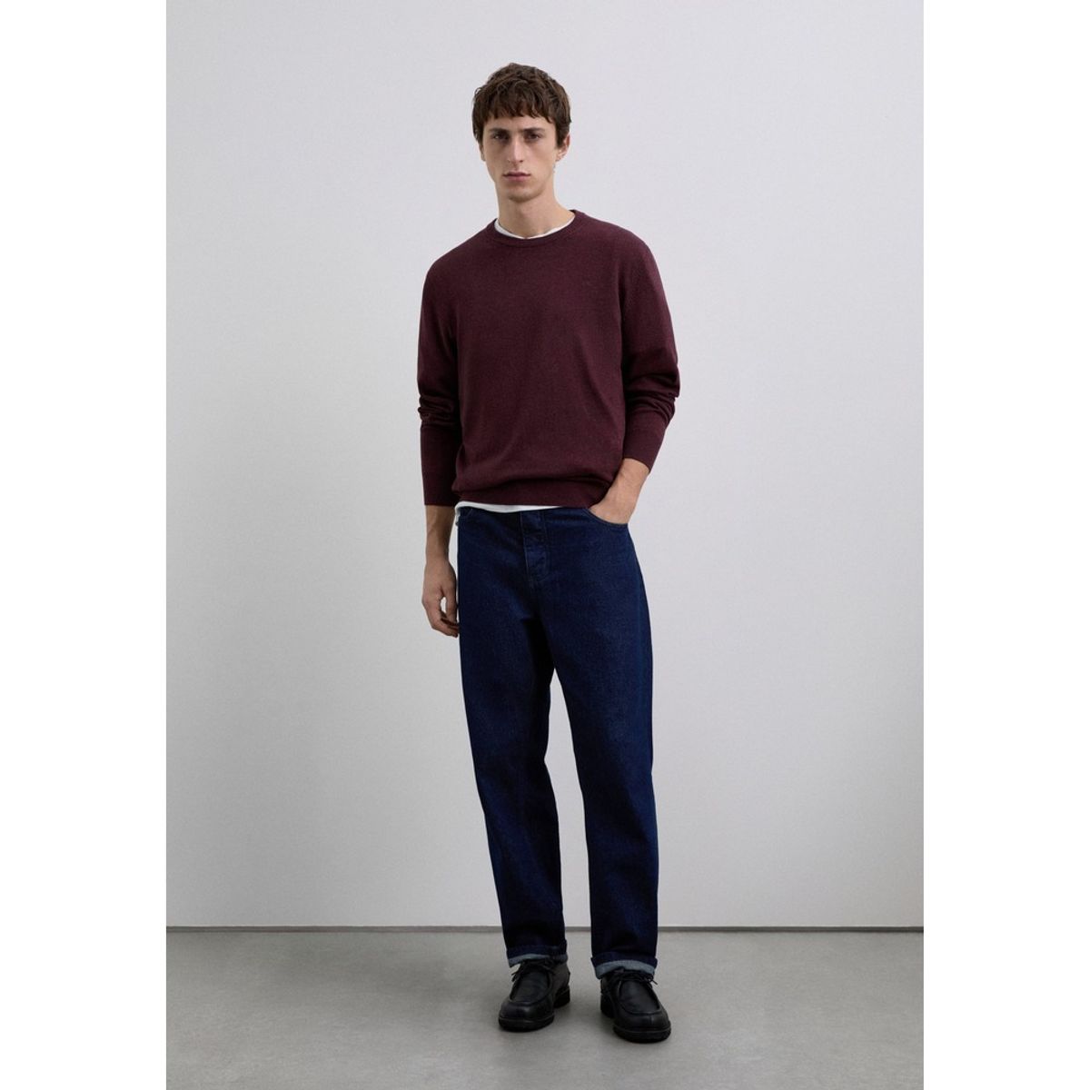 SCALPERS - Jersey Punto Manga Larga Algodón