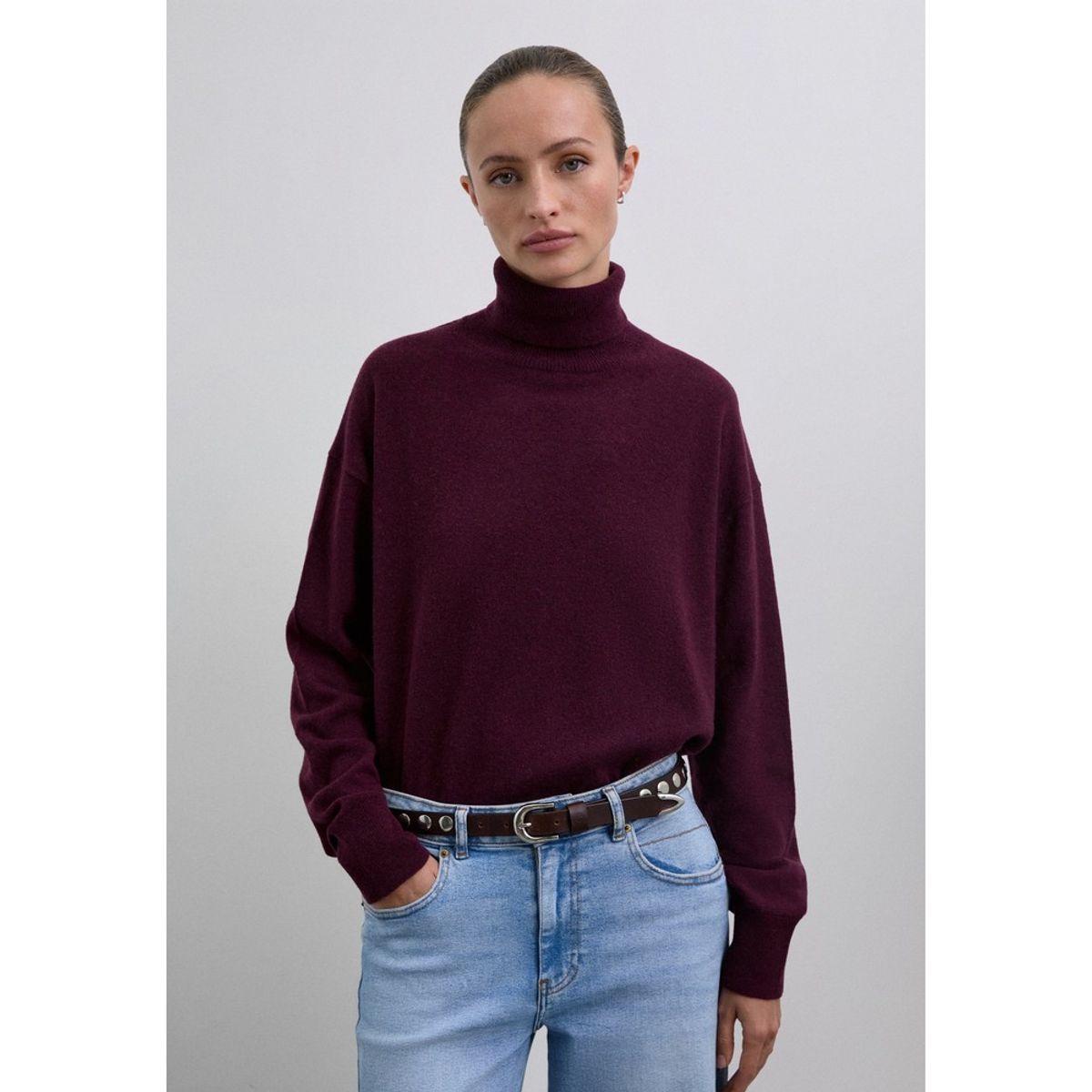 SCALPERS - Jersey Cuello Vuelto Lana