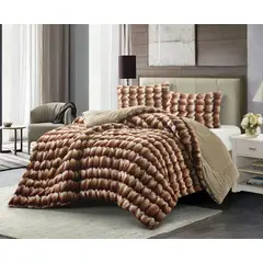 GENERICO - COBERTORES DE INVIERNO CON PIEL DE CONEJO