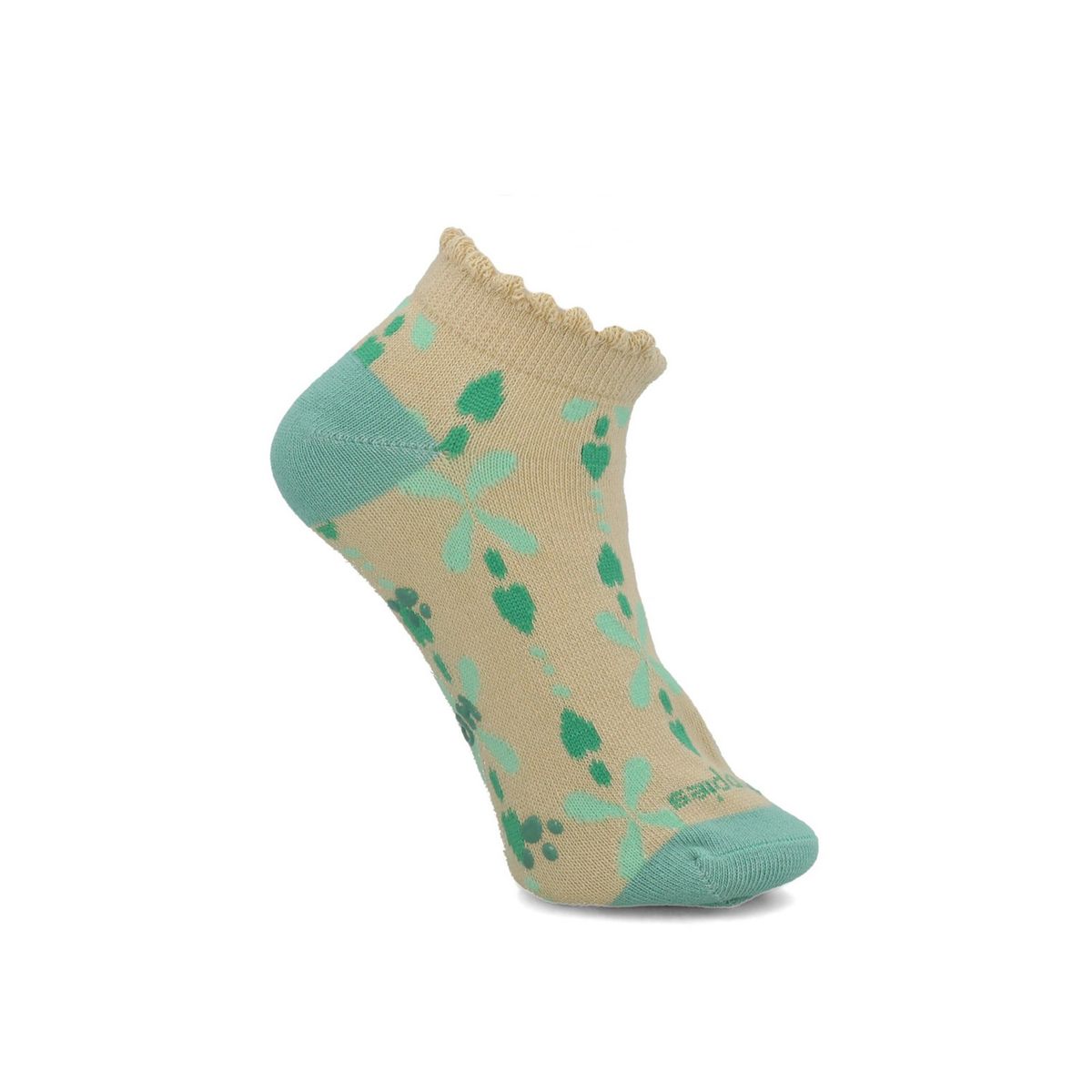 HUSH PUPPIES - Calcetín Algodón Niña Ped St Hearts Crema HUSH PUPPIES