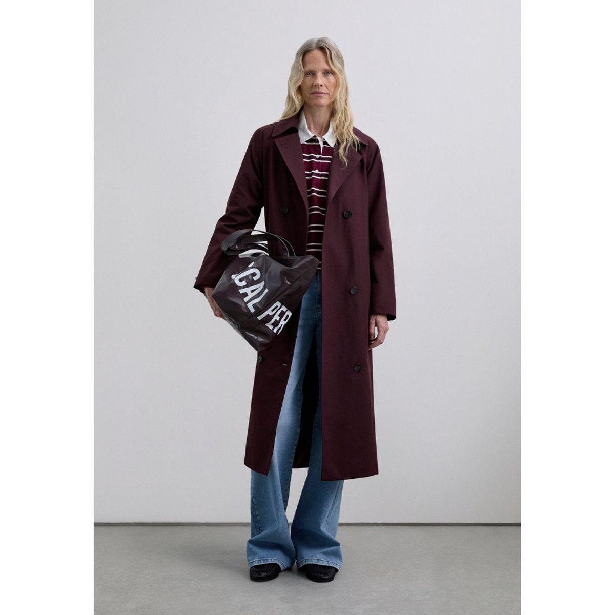 SCALPERS - Abrigo Trench Impermeable