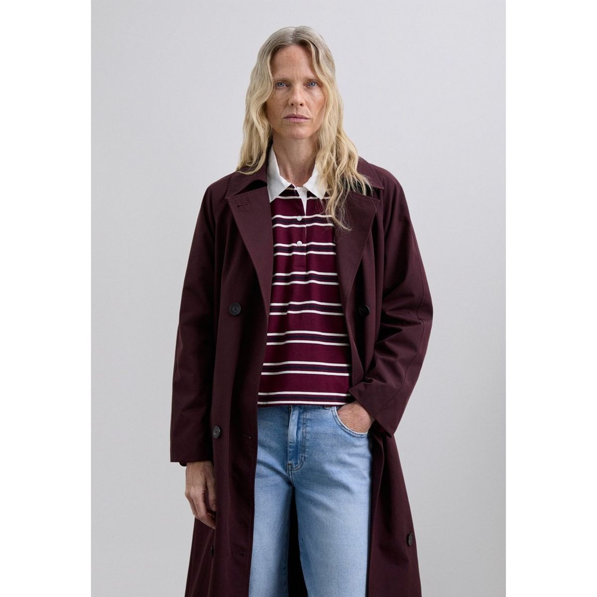 SCALPERS - Abrigo Trench Impermeable