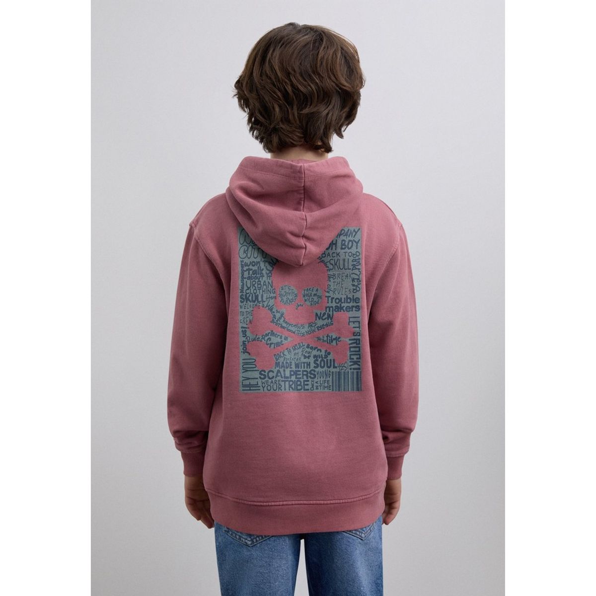 SCALPERS - Polerón Print Calavera