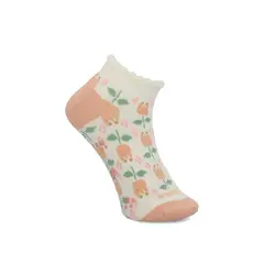 HUSH PUPPIES - Calcetín Algodón Niña Ped St Tulip Crema