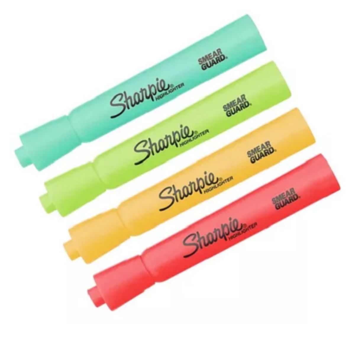 SHARPIE - Set Destacadores Sharpie Tank Blister x4 Colores Fashion