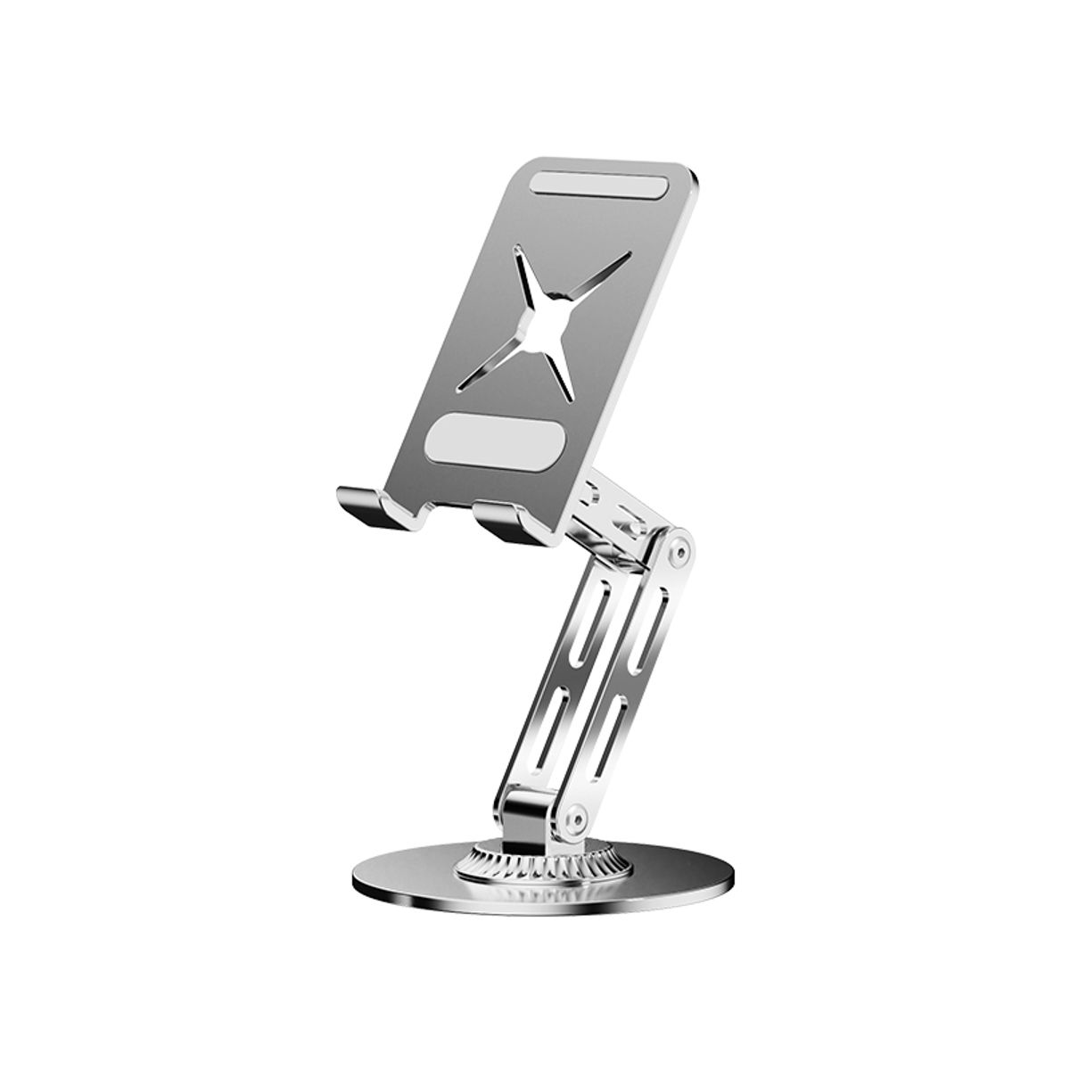 GENERICO - Soporte Celular Escritorio Metálico 360° Giratorio