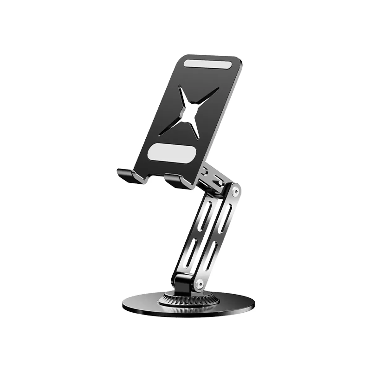 GENERICO - Soporte Celular Escritorio Metálico 360° Giratorio