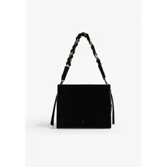 SCALPERS - Bolso Trenzado Detalles Animal Print