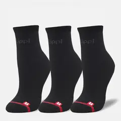 LIPPI - Calcetín Unisex Logo Pack Short Negro