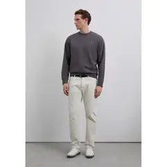 SCALPERS - Polerón Bordada Contraste Algodón