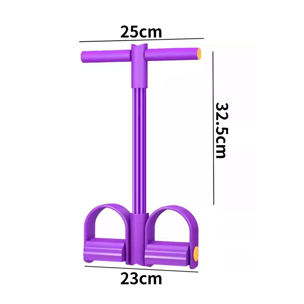 ATURE - Banda Yoga Elastica Estiramiento Tubo Elastico Flex Fitness Violeta