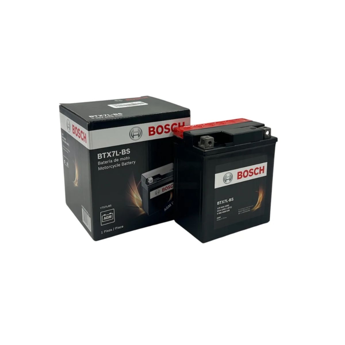 BOSCH - Bateria de Moto Bosch Btx7l-bs 12v 6ah