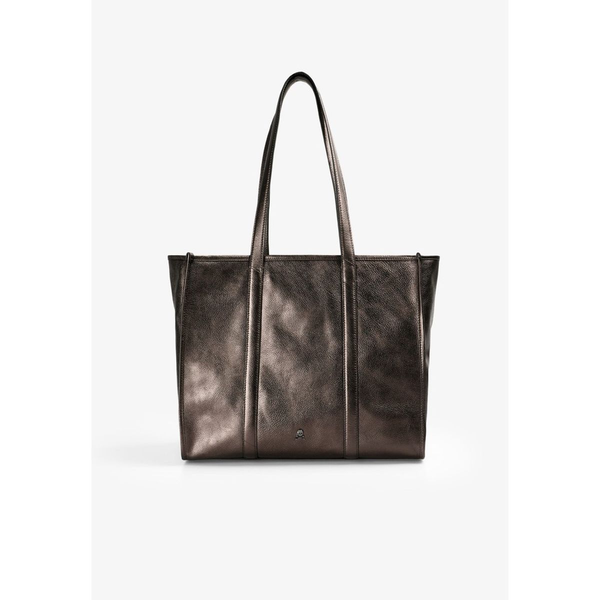 SCALPERS - Bolso Shopper Piel Metalizado