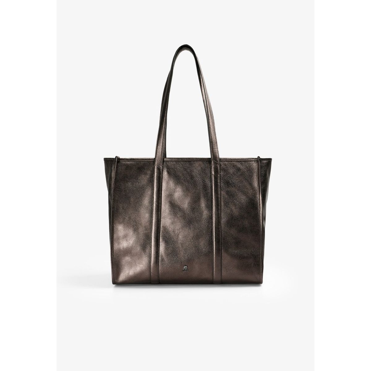 SCALPERS - Bolso Shopper Piel Metalizado