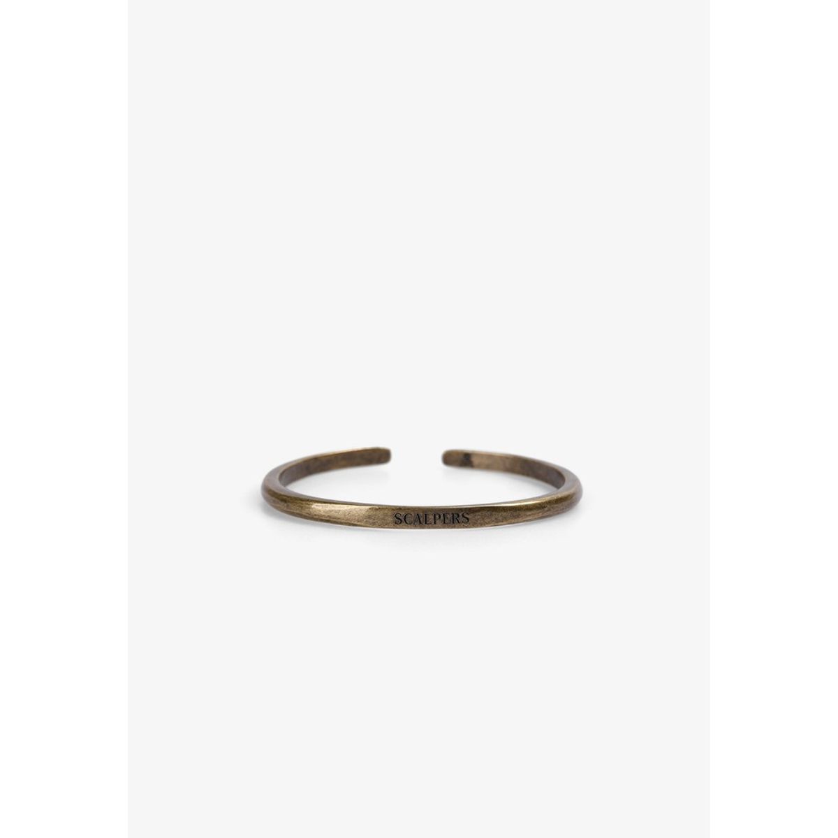 SCALPERS - Pulsera Logotipo Efecto Oro Viejo