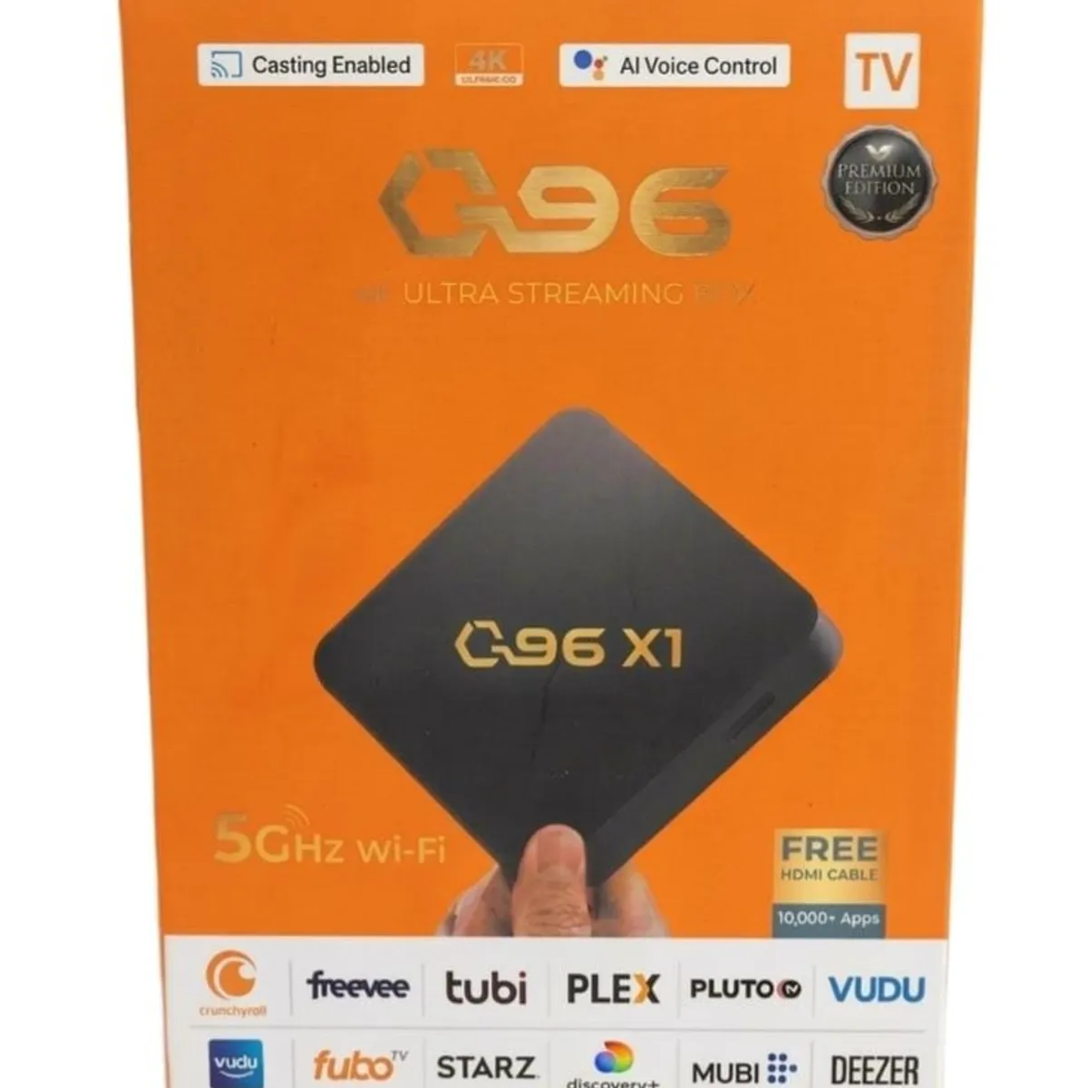 GENERICO - Android TV Box 4K Ultra HD con WiFi  Smart TV Streaming  Instálalo en Minutos