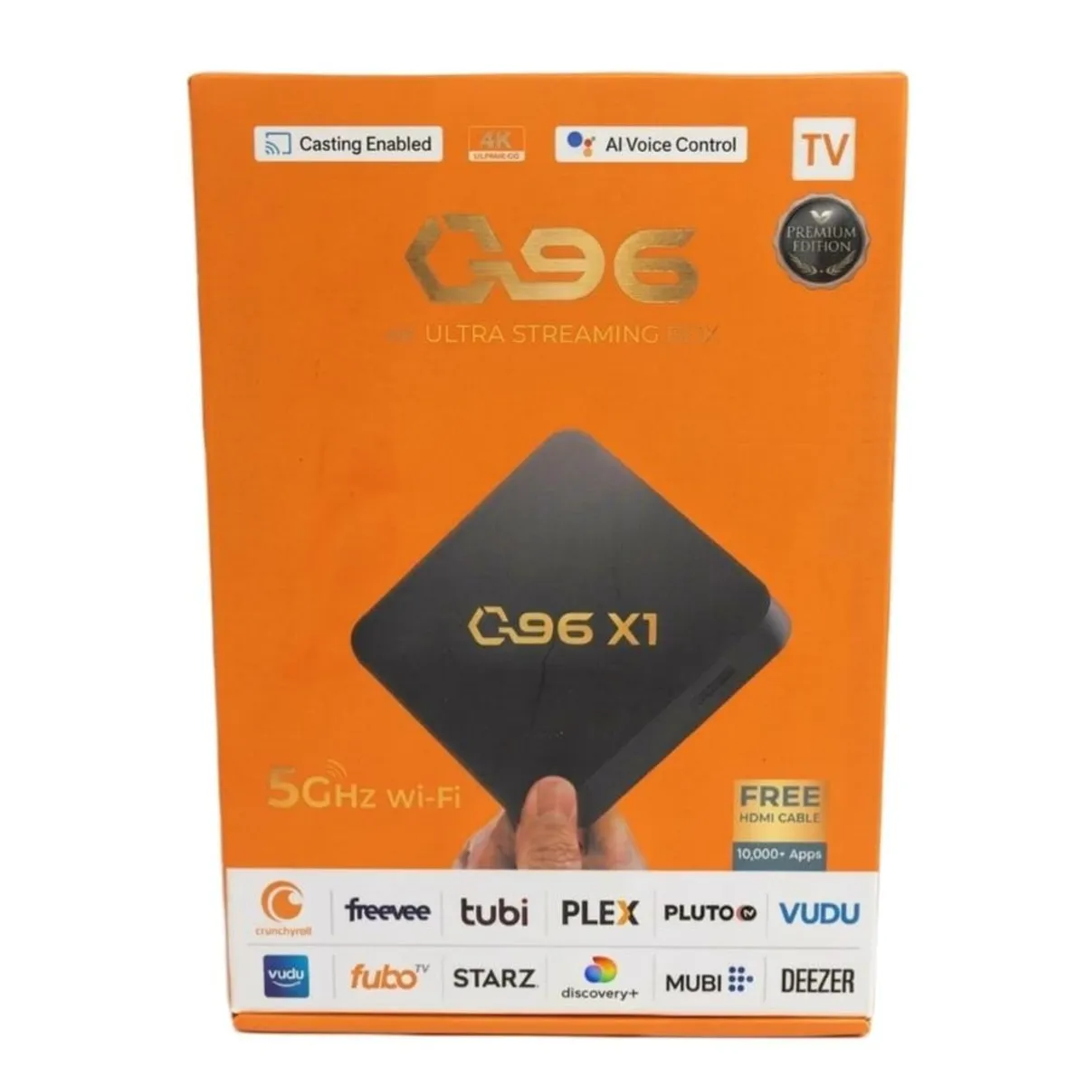 GENERICO - Android TV Box 4K Ultra HD con WiFi  Smart TV Streaming  Instálalo en Minutos