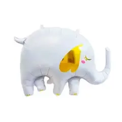 GENERICO - Globo metálico elefante blanco 59x84cm