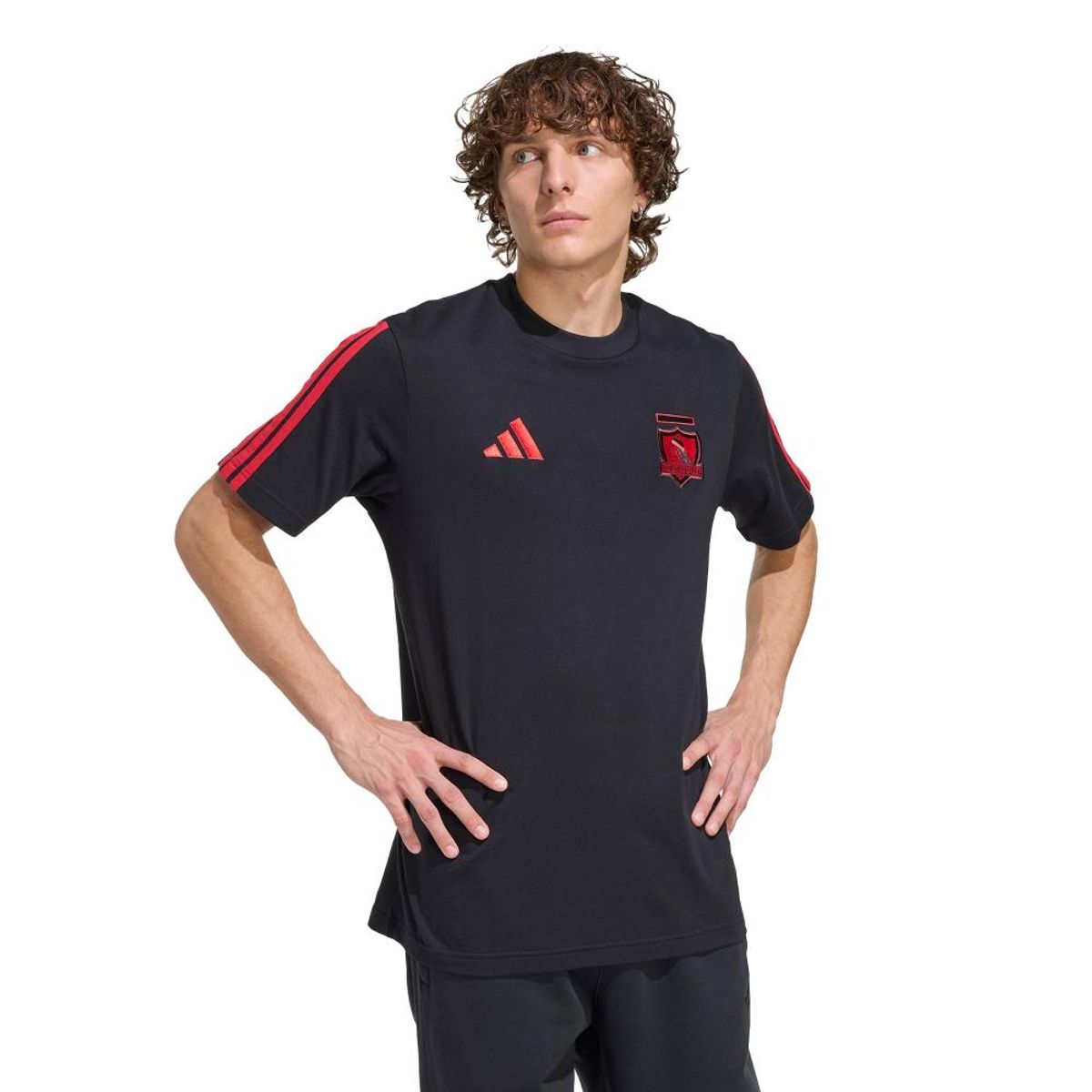 ADIDAS - Polera Manga corta Fútbol Hombre