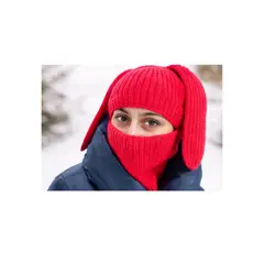 OMAS - Gorro Pasamontañas Orejas de Conejo - Protección Total y Estilo Kawaii