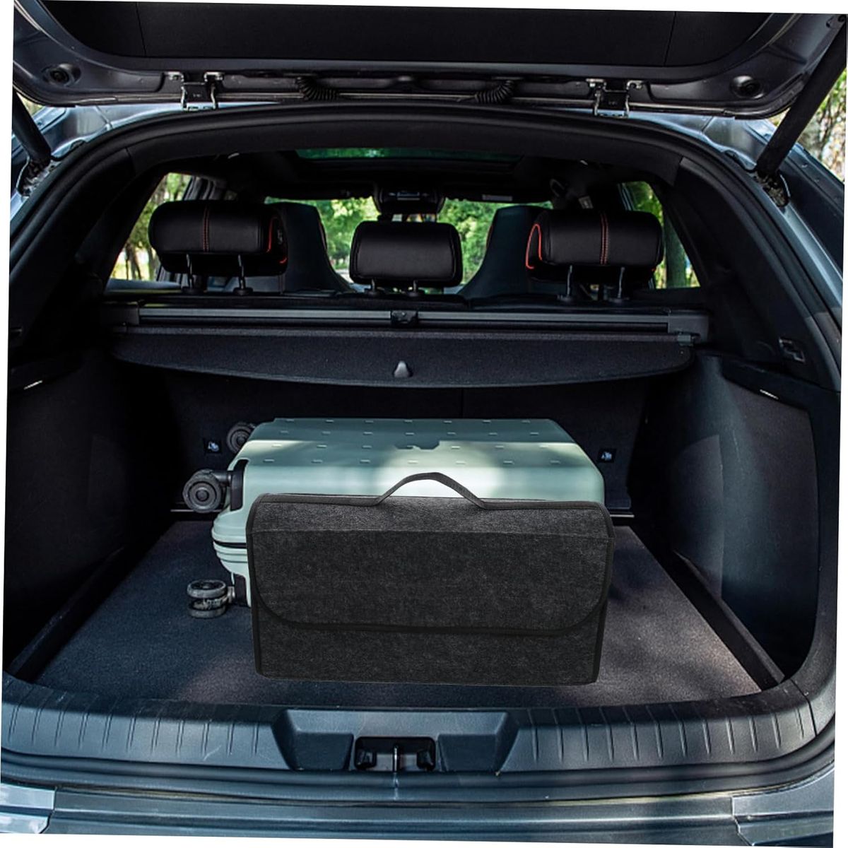 KUANGYE - Bolso Maletin Organizador Alfombra Maletero Auto Organizador