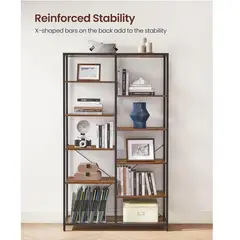 YOMYM - Estante de almacenamiento 9 pisos 100×30×170cm