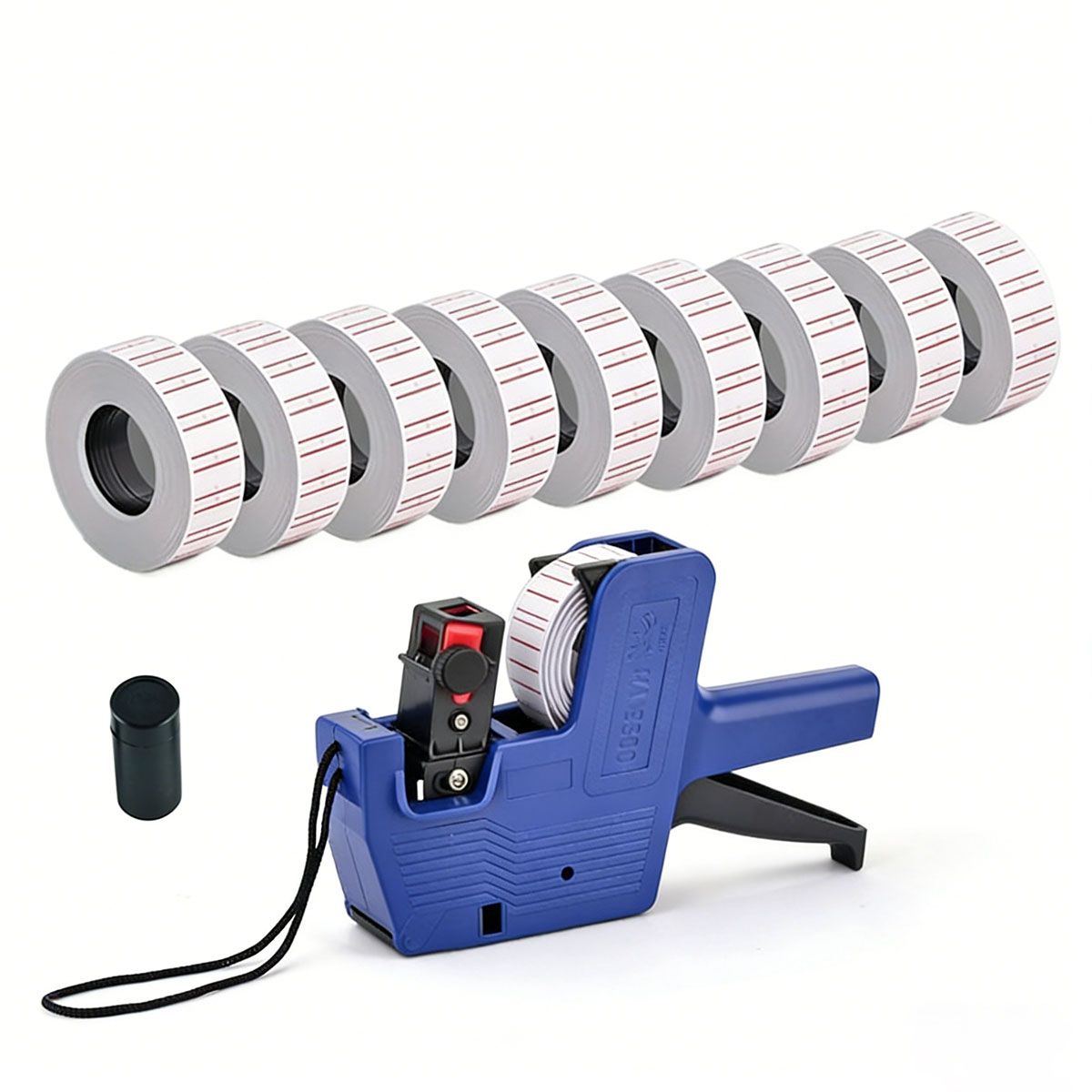 GENERICO - 8000 Etiquetas Autoadhesivas+pistola Etiquetadora Comercial