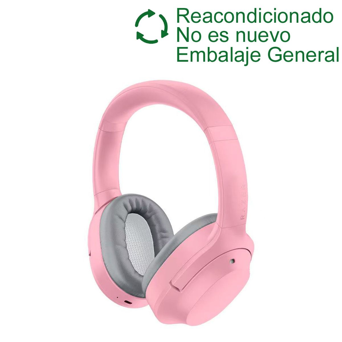 RAZER - Gamer Audífonos Opus X Bluetooth ANC Reacondicionado Semi Nuevo-Rosa