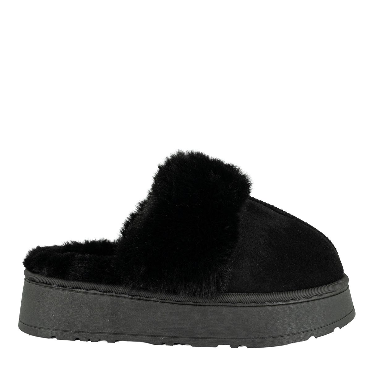 PASSER - Pantufla Mujer Negro Cabrit Passer