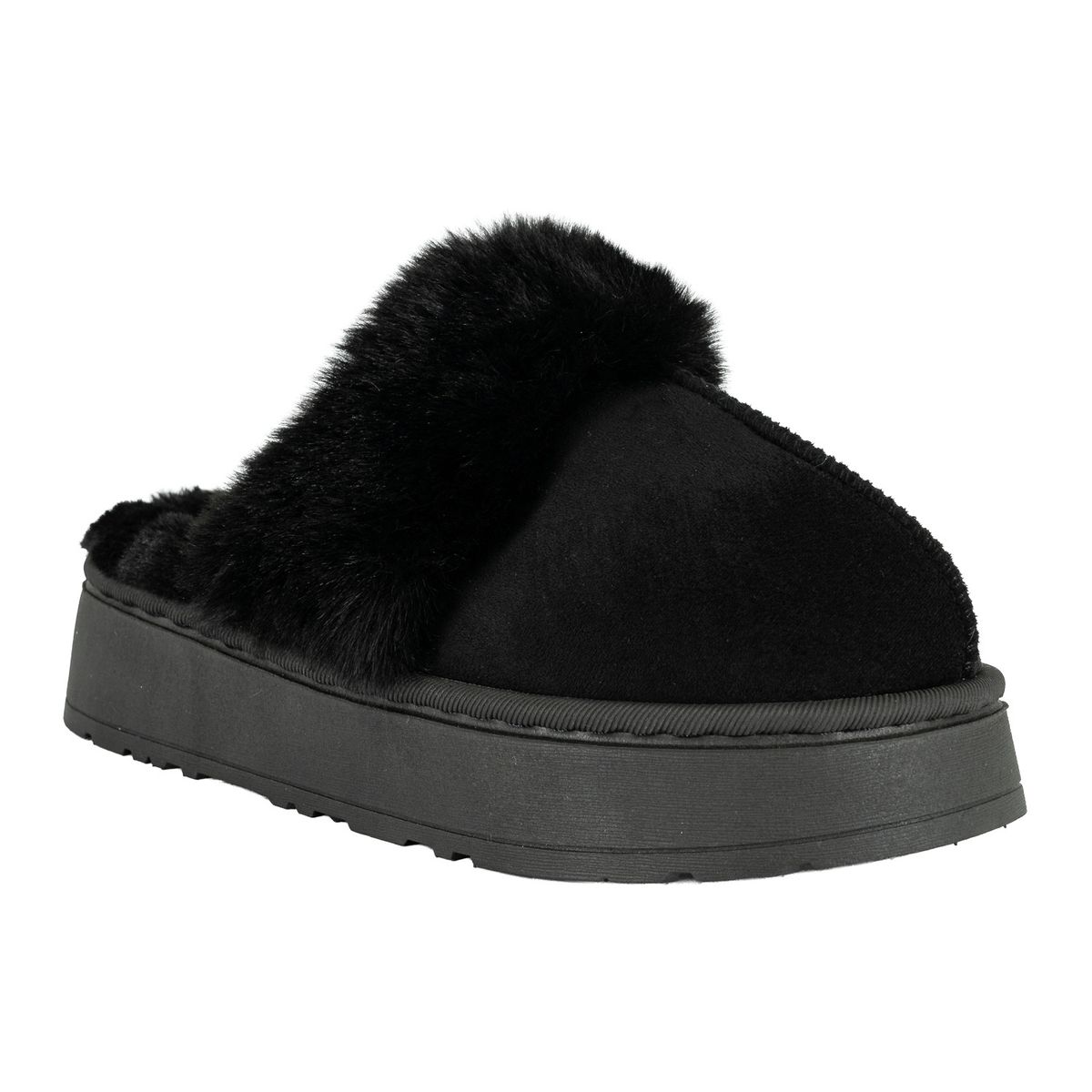 PASSER - Pantufla Mujer Negro Cabrit Passer