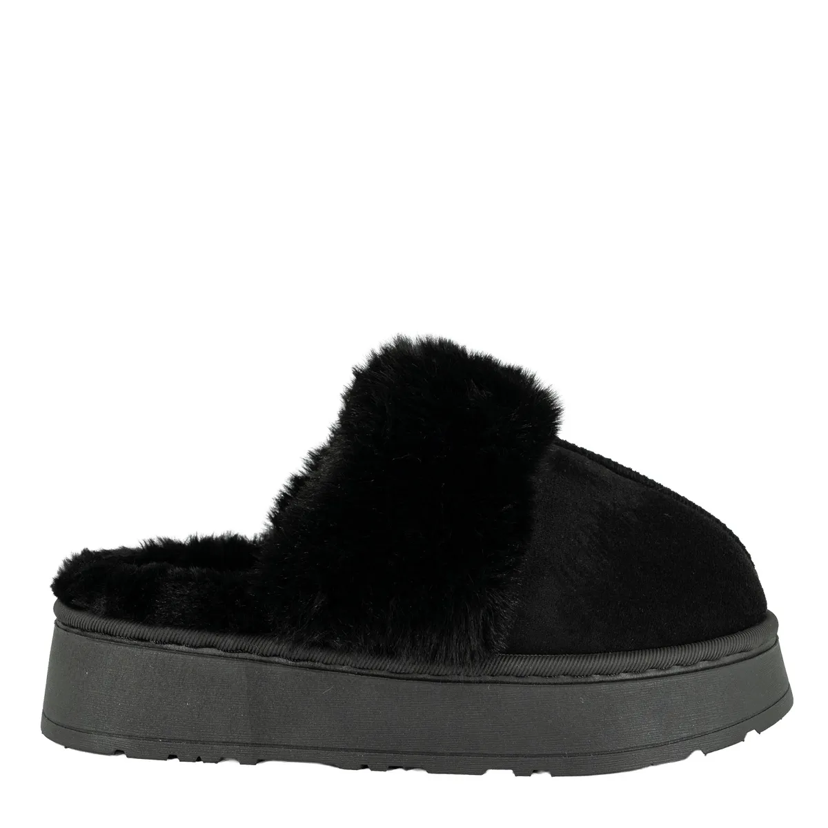 PASSER - Pantufla Mujer Negro Cabrit Passer